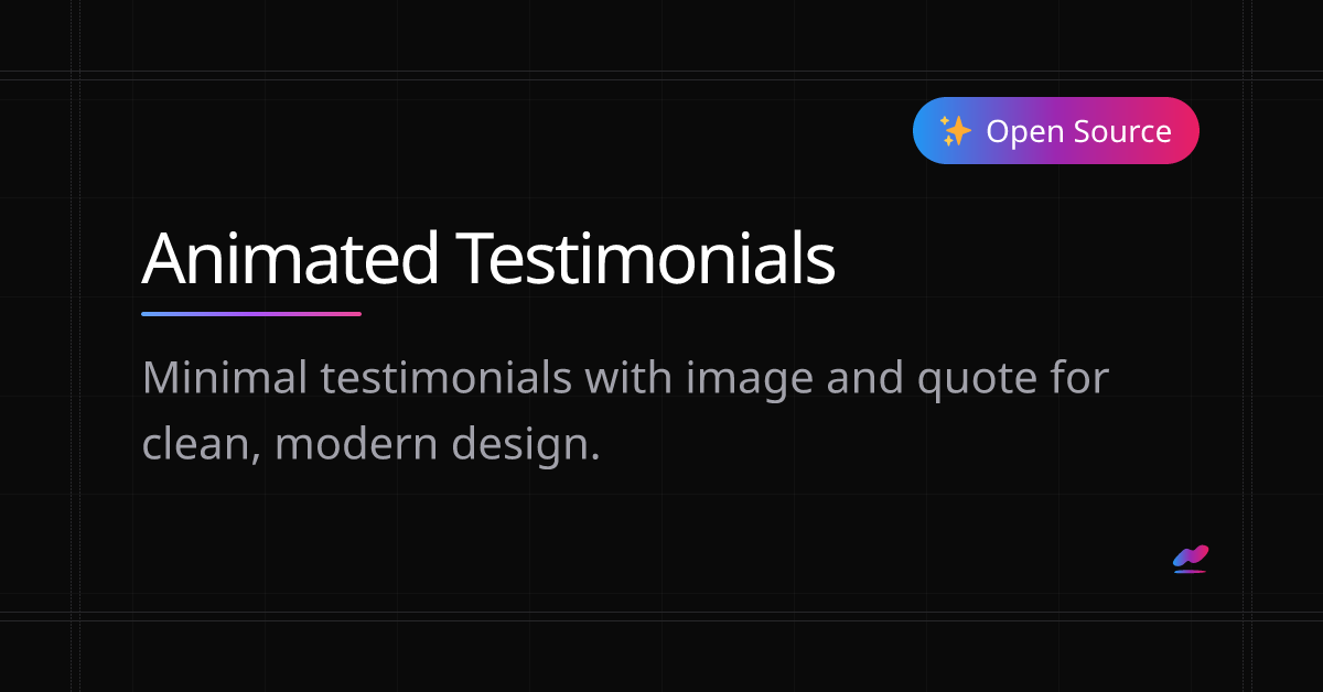 Animated Testimonials