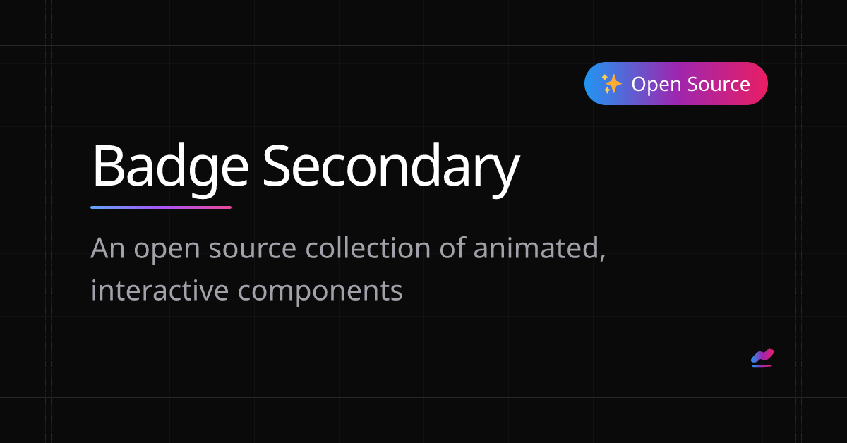Badge Secondary