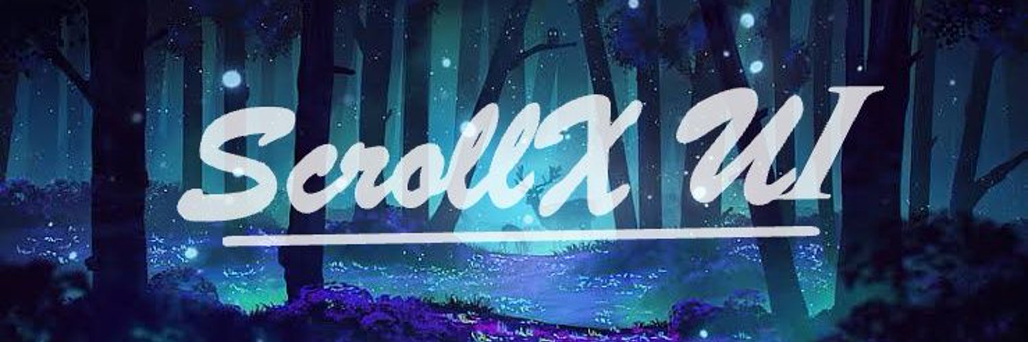 ScrollX UI Banner